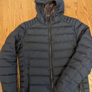Michael Kors Navy Puffer Jacket